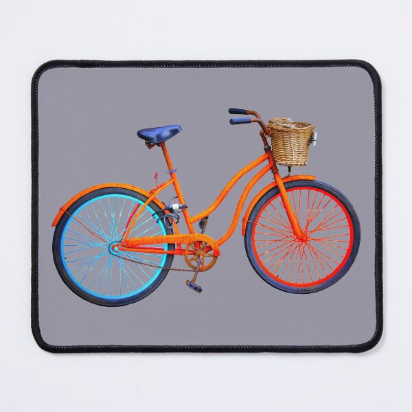 Item preview, Old bicycle on lilac grey ground designed and sold by AHELENE.