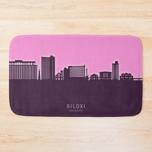 Item preview, Biloxi Mississippi Skyline designed and sold by ArtPrints.