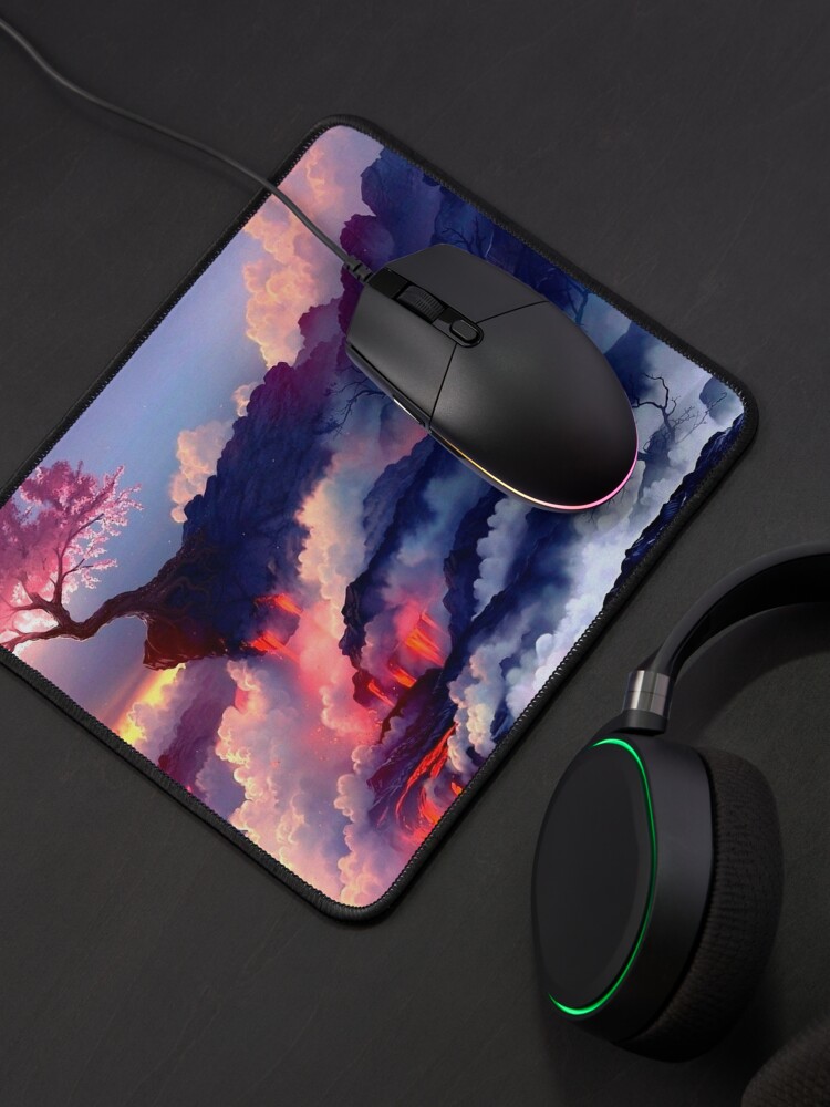 Alternate view of Anime Fantasy Cherry Tree Mouse Pad