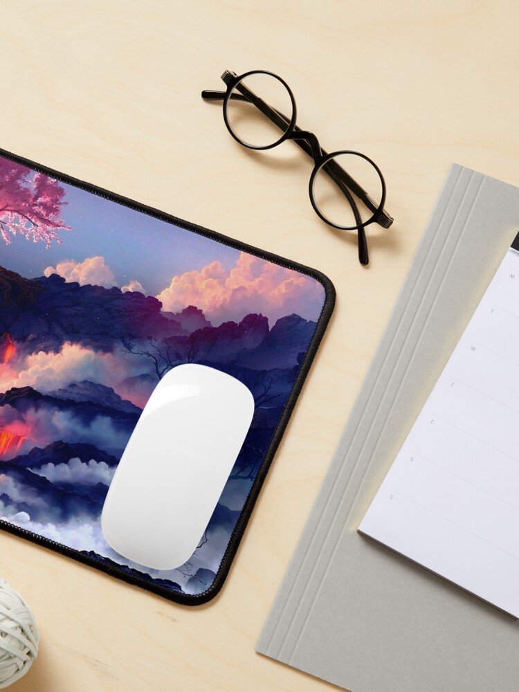 Alternate view of Anime Fantasy Cherry Tree Mouse Pad