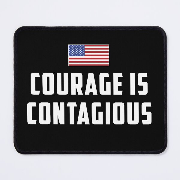 Item preview, Courage is Contagious USA designed and sold by twHistory.