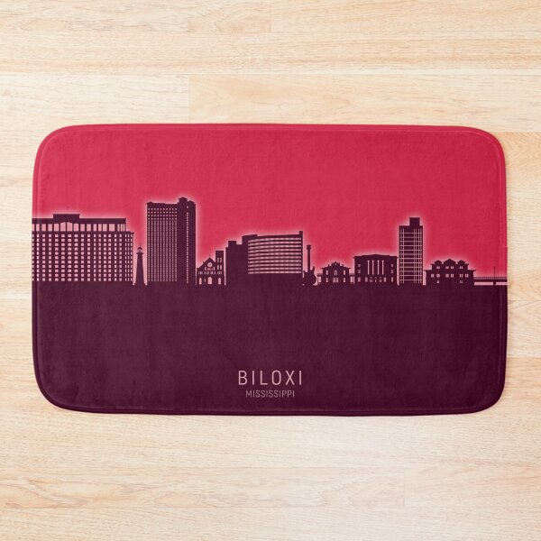 Item preview, Biloxi Mississippi Skyline designed and sold by ArtPrints.