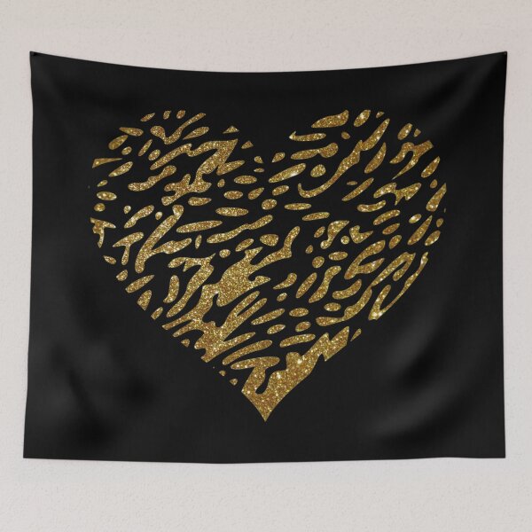 Item preview, Gold Glitter Heart designed and sold by SubtleSoul.