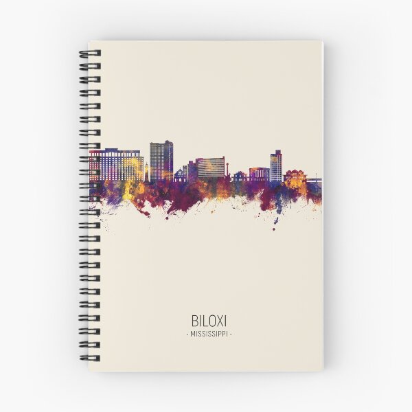 Item preview, Biloxi Mississippi Skyline designed and sold by ArtPrints.