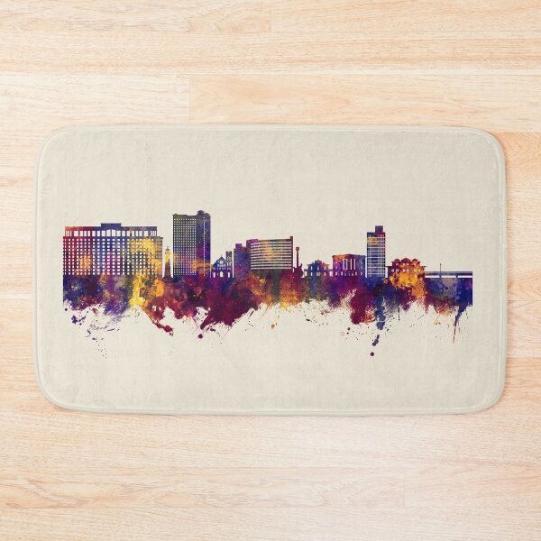 Item preview, Biloxi Mississippi Skyline designed and sold by ArtPrints.