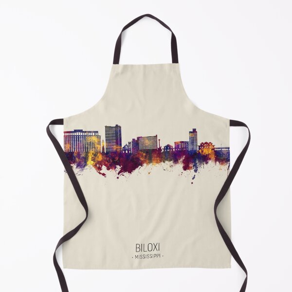 Item preview, Biloxi Mississippi Skyline designed and sold by ArtPrints.