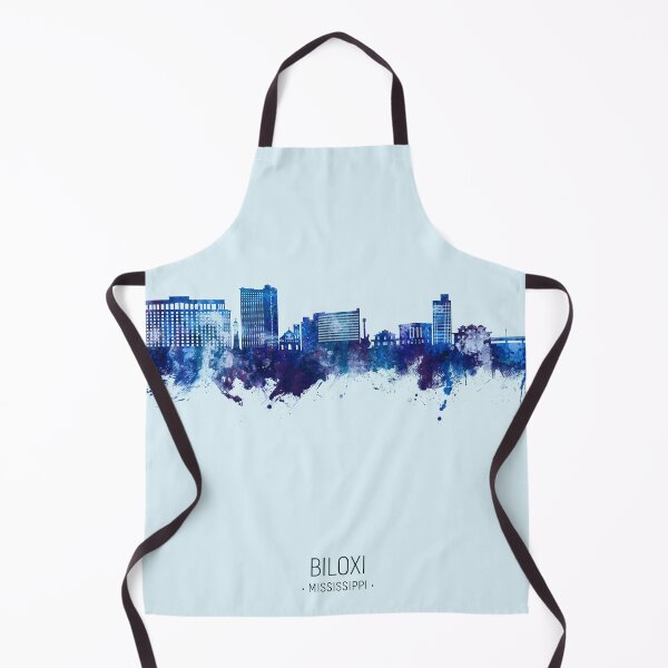 Item preview, Biloxi Mississippi Skyline designed and sold by ArtPrints.