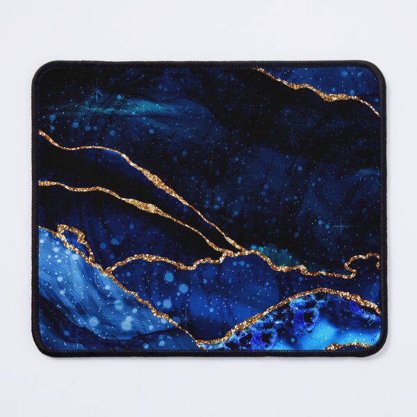 Artikelvorschau, blau und gold entworfen und verkauft von Lemoire.