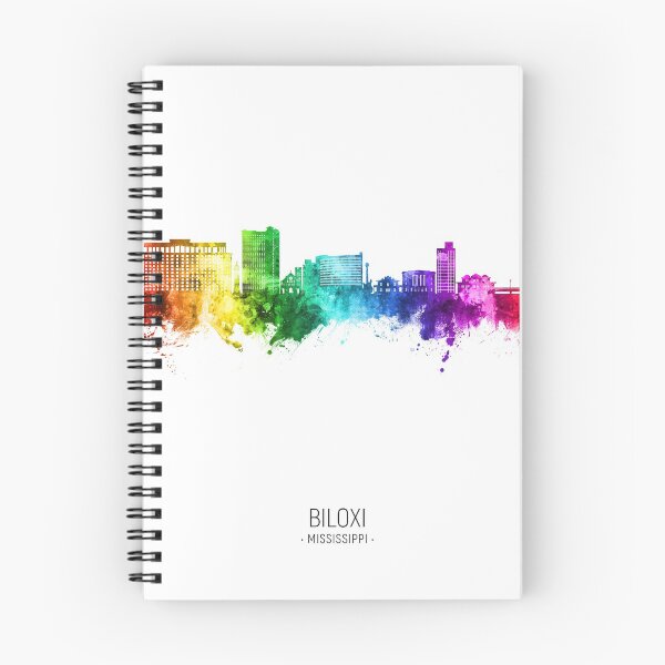 Item preview, Biloxi Mississippi Skyline designed and sold by ArtPrints.