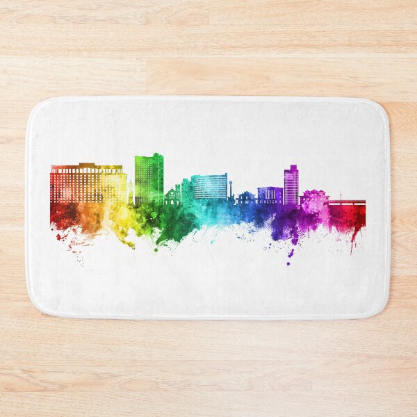 Item preview, Biloxi Mississippi Skyline designed and sold by ArtPrints.