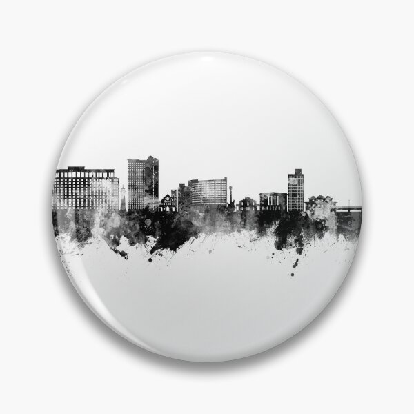 Item preview, Biloxi Mississippi Skyline designed and sold by ArtPrints.