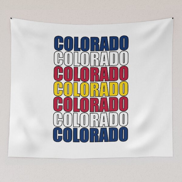 Item preview, Colorado Text Flag designed and sold by that5280lady.