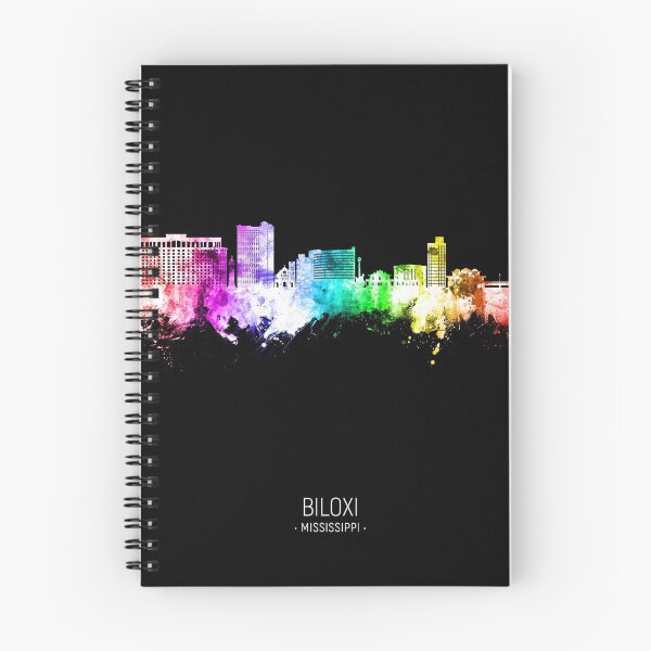 Item preview, Biloxi Mississippi Skyline designed and sold by ArtPrints.