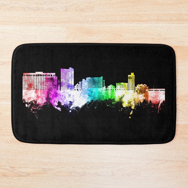 Item preview, Biloxi Mississippi Skyline designed and sold by ArtPrints.