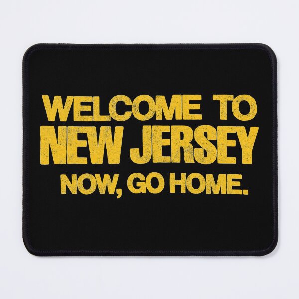 Item preview, Welcome to New Jersey now Go Home - retro vintage garden state 80s humor NJ designed and sold by Killer-Shirts.