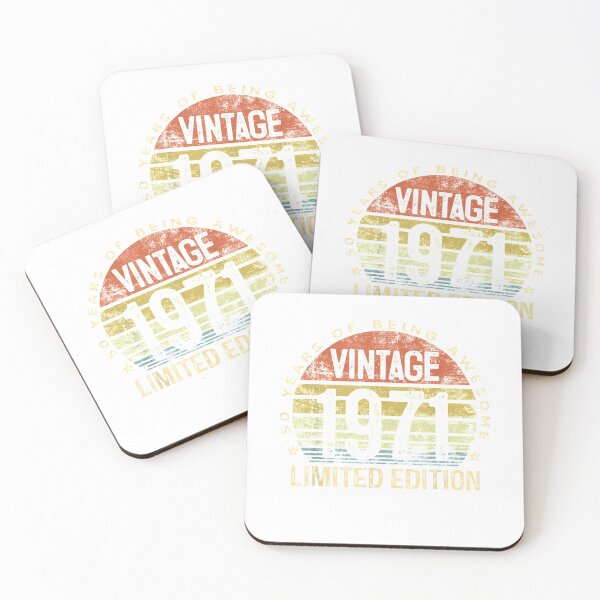 Item preview, 50 Year Old Gifts Vintage 1971 Limited Edition 50th Birthday T-Shirt designed and sold by BettnerVarner.