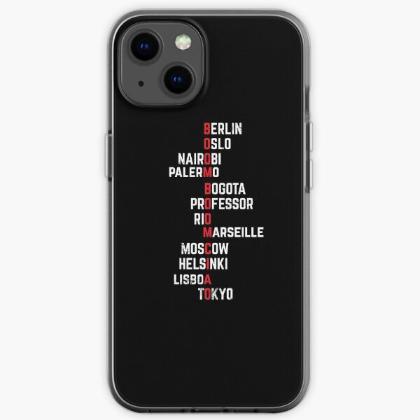 Boom Boom Ciao Geldraub Funny Acronim iPhone Flexible Hülle