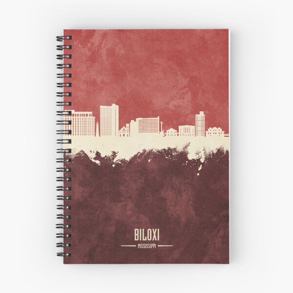 Item preview, Biloxi Mississippi Skyline designed and sold by ArtPrints.