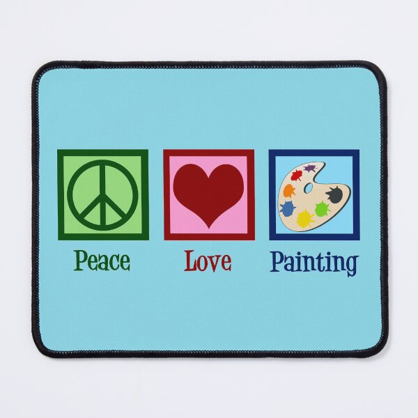 Item preview, Peace Love Painting designed and sold by Epic Love Designs.