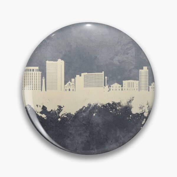 Item preview, Biloxi Mississippi Skyline designed and sold by ArtPrints.