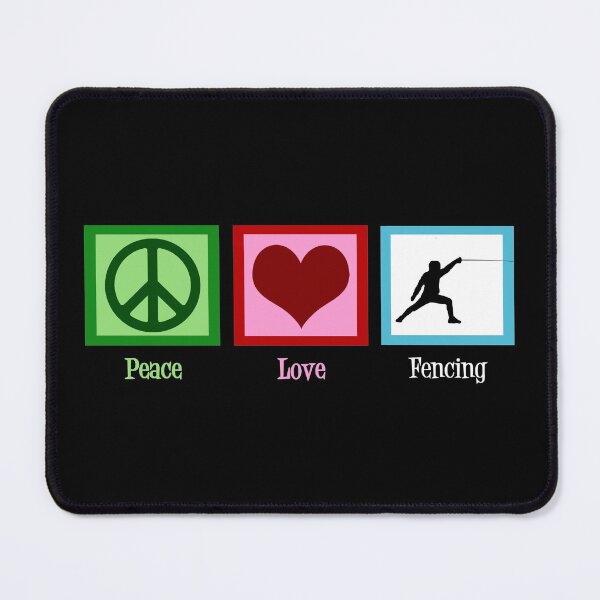 Item preview, Peace Love Fencing designed and sold by Epic Love Designs.