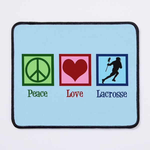 Item preview, Peace Love Lacrosse designed and sold by Epic Love Designs.