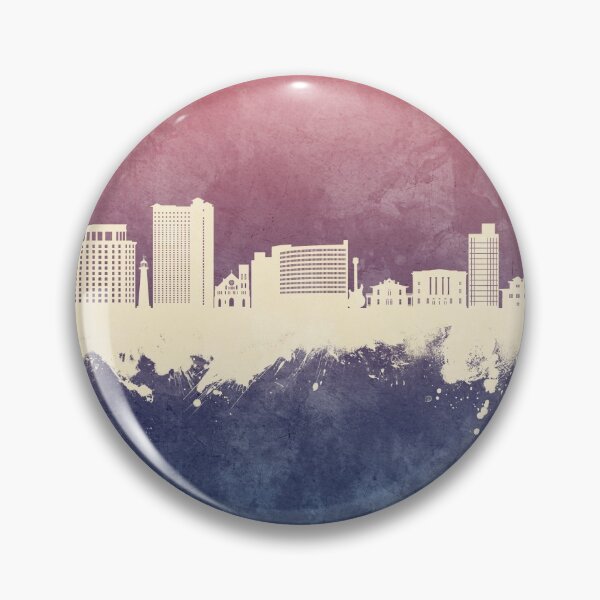 Item preview, Biloxi Mississippi Skyline designed and sold by ArtPrints.