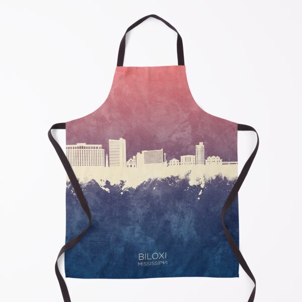 Item preview, Biloxi Mississippi Skyline designed and sold by ArtPrints.