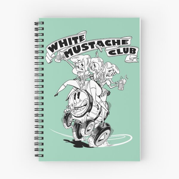 Item preview, "WHITE MUSTACHE CLUB" #2 designed and sold by art-by-nidan.
