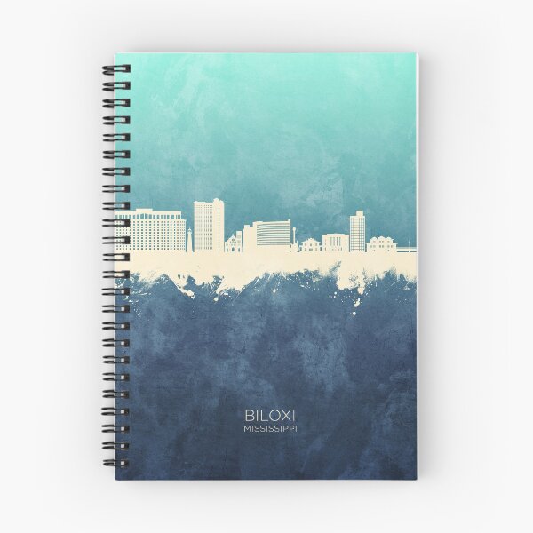 Item preview, Biloxi Mississippi Skyline designed and sold by ArtPrints.