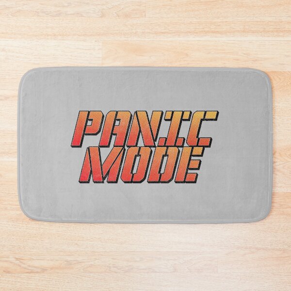 Item preview, PANIC MODE - funny stress worry sarcastic gym party work wedding planning designed and sold by Killer-Shirts.