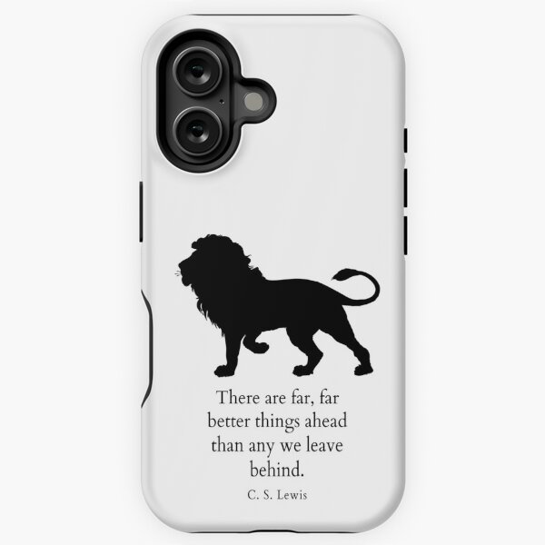 Item preview, C. S. Lewis quote "There are far, far better things ahead than any we leave behind" designed and sold by MalloryCrafts.
