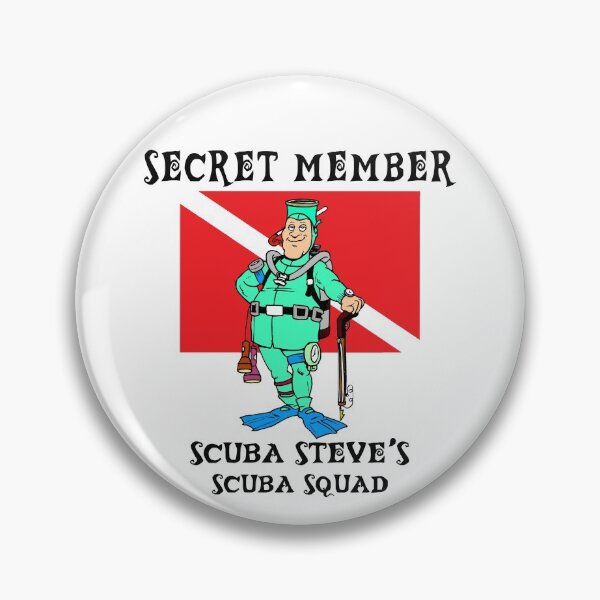 Item preview, Scuba Steve SCUBA Squad "Secret Member" designed and sold by SportsT-Shirts.