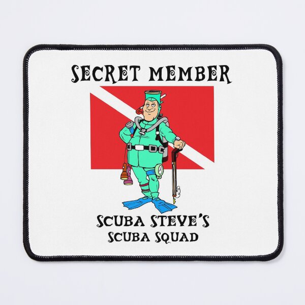 Item preview, Scuba Steve SCUBA Squad "Secret Member" designed and sold by SportsT-Shirts.