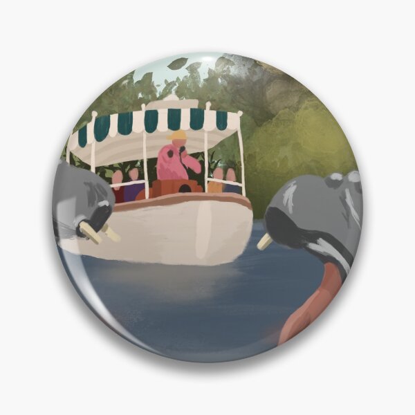 Item preview, skipper leading wild animal boat cruise in the jungle designed and sold by McKenzie Balderrama.