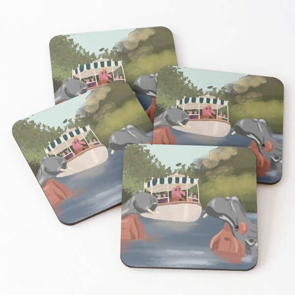 Item preview, skipper leading wild animal boat cruise in the jungle designed and sold by McKenzie Balderrama.
