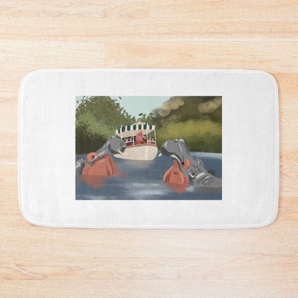 Item preview, skipper leading wild animal boat cruise in the jungle designed and sold by McKenzie Balderrama.