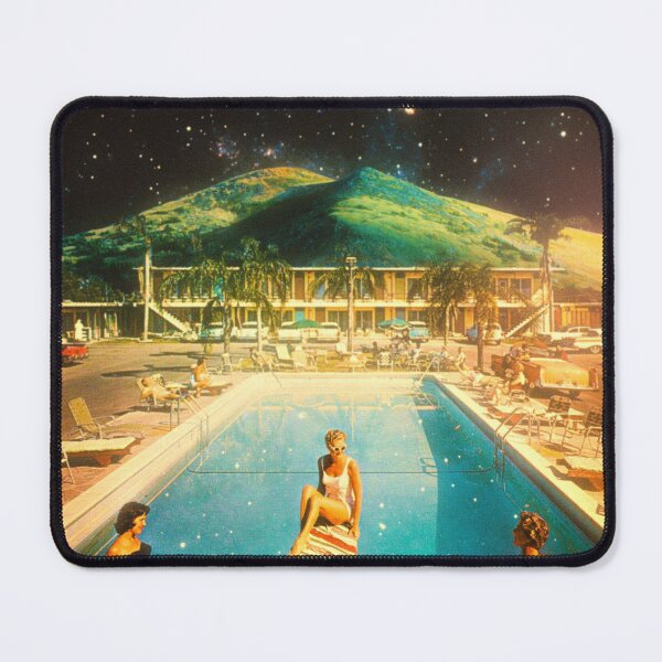 Space Pool Part Mouse Pad