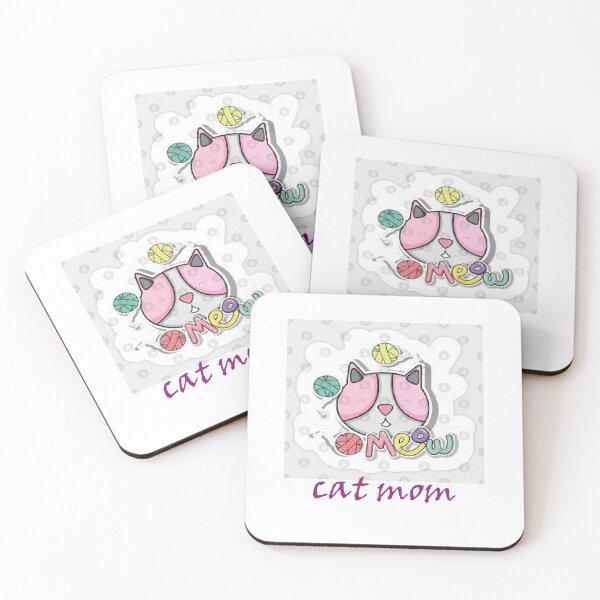 Item preview, cat mom designed and sold by rommestyling.