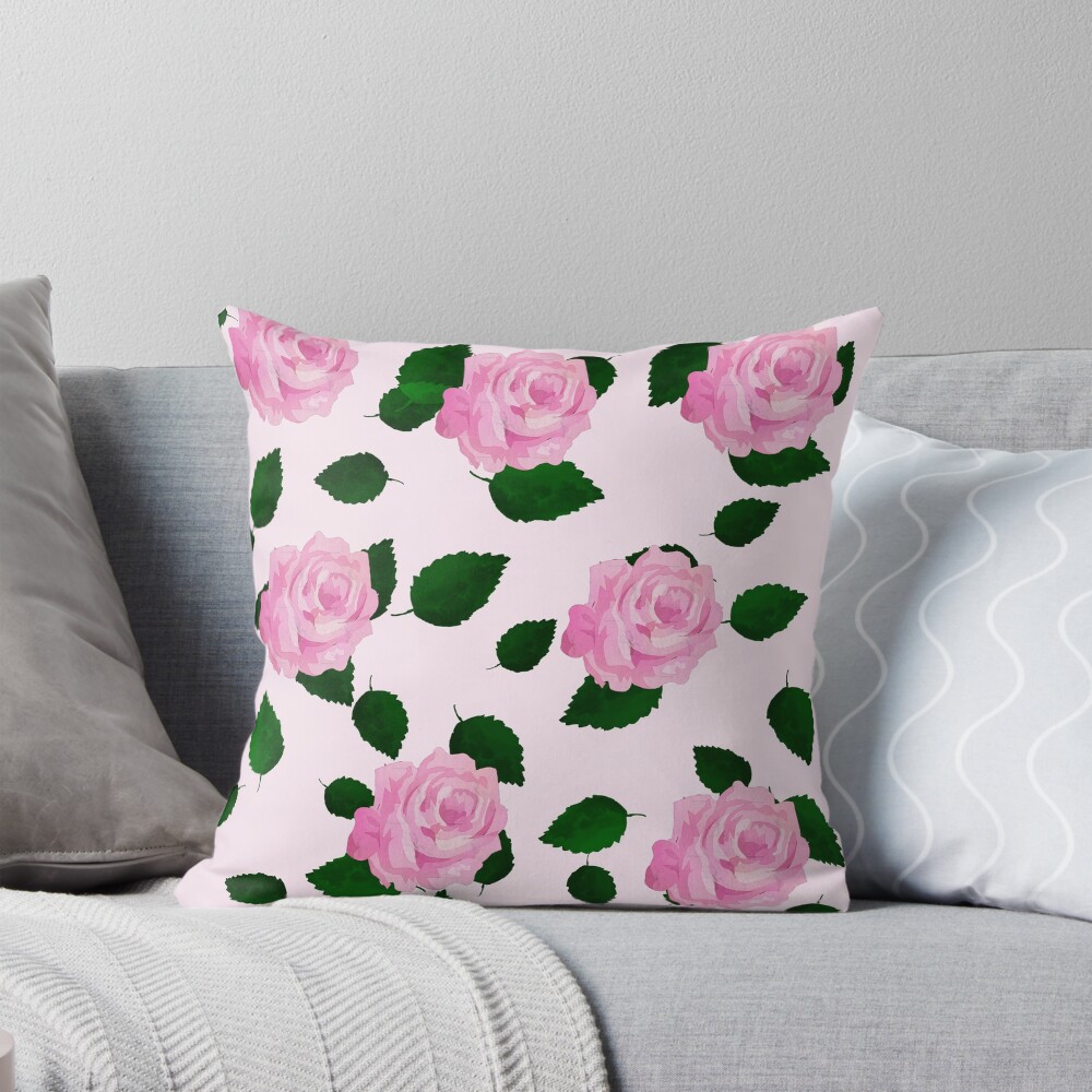 Item preview, Throw Pillow designed and sold by pattern-tree.