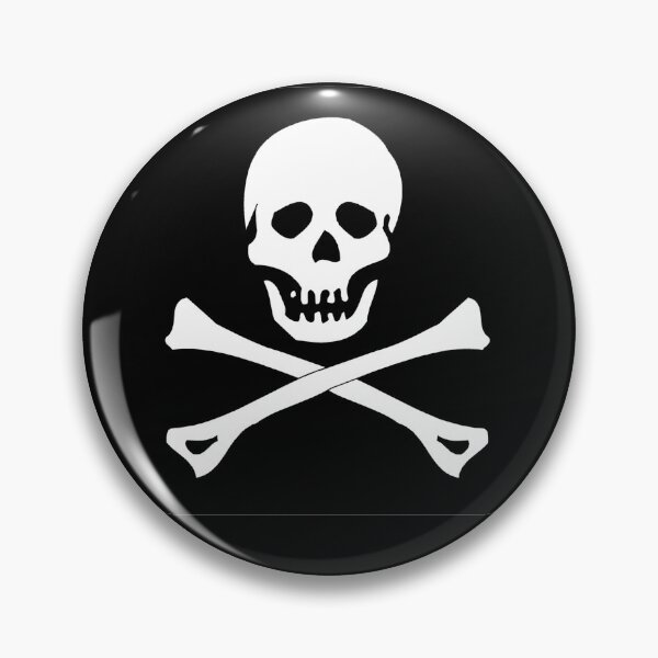 Item preview, Skull And Crossbones Black Pirate Flag designed and sold by SportsT-Shirts.