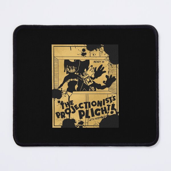 Item preview, the projectionist's plight ink monster poster designed and sold by McKenzie Balderrama.