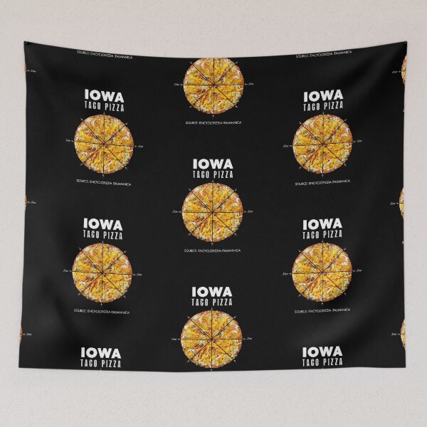 Item preview, Iowa Taco Pizza designed and sold by twHistory.
