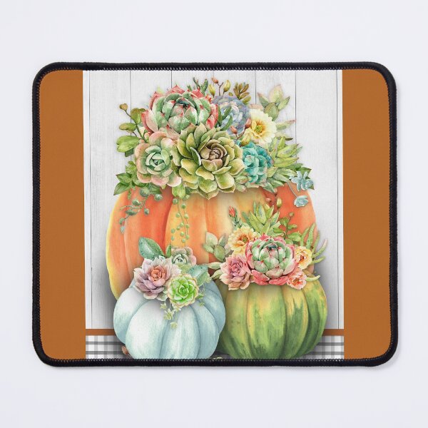 Item preview, Pumpkins With Succulents A designed and sold by Jean Plout.