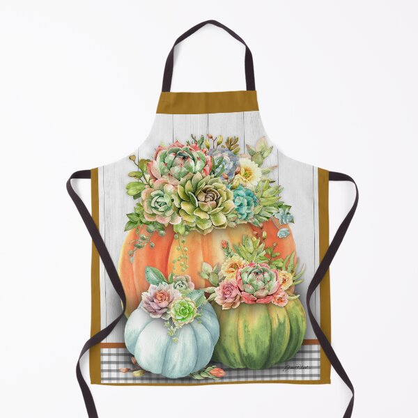 Item preview, Pumpkins With Succulents A designed and sold by Jean Plout.