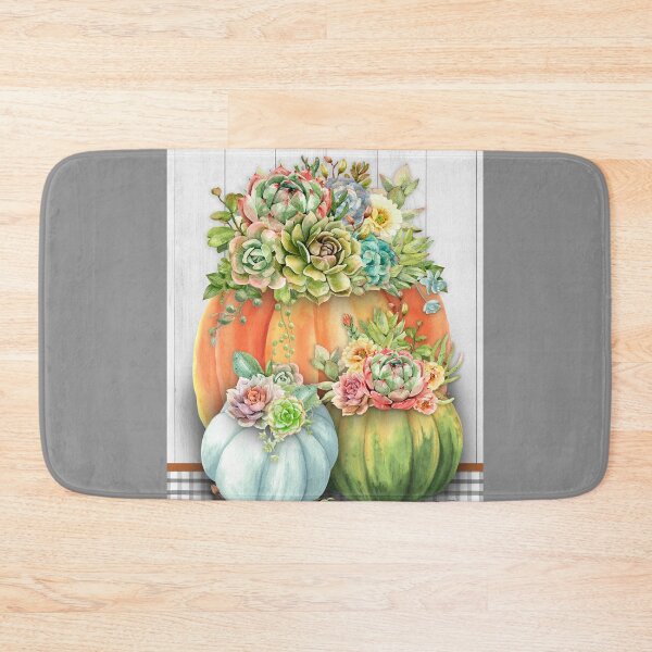 Item preview, Pumpkins With Succulents A designed and sold by Jean Plout.