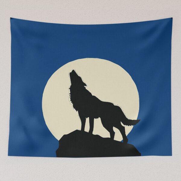 Item preview, The Howling Wolf designed and sold by CulverCrafts.