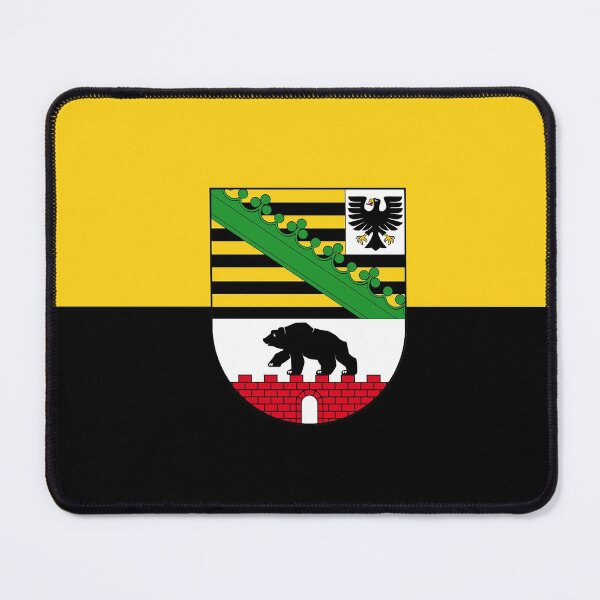 Item preview, SAXONY-ANHALT Flag Gifts, Masks, Stickers & Products designed and sold by mpodger.
