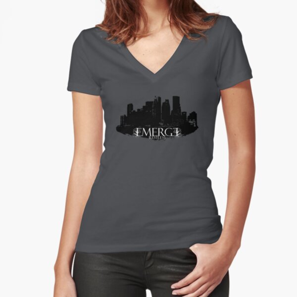 Fitted V-Neck T-Shirt