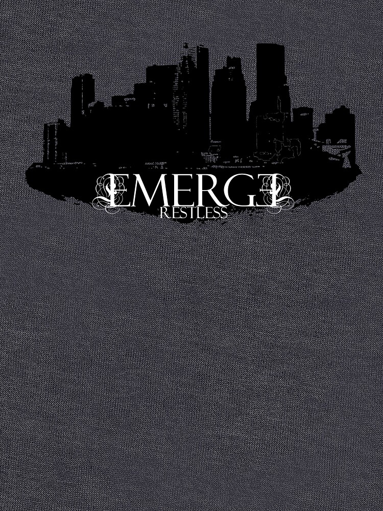 Thumbnail 5 of 5, Lightweight Sweatshirt, Emerge Restless - City Skyline designed and sold by sonicdecoyrecs.